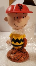 Peanuts Camp Snoopy Charlie Brown St Paul Saints Bobble Dobble Bobblehead Nib - £34.47 GBP