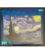 Buffalo The Starry Night by Vincent van Gogh 2000 Piece Jigsaw Puzzle 38... - £19.06 GBP