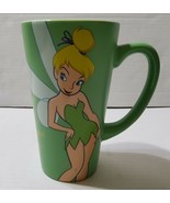 Tinker Bell Traits Green Tall Coffee Mug Tea Mug 16 oz Fairies Disney St... - €20,00 EUR