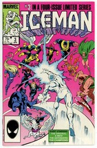 Iceman 3 VFNM 9.0 Copper Age Marvel 1984 X-Men Defenders Champions - £7.79 GBP