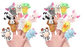StyleyS Fabric Animal Finger Puppets for Kids - Pack of 20 (Free shipping world) - £25.13 GBP
