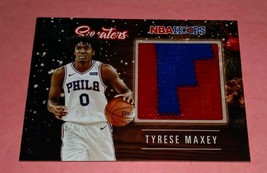 2020-21 Panini NBA Hoops  Rookie Sweaters Tyrese Maxey #RSW-TYM Rookie RC  - £50.35 GBP