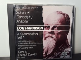 Lou Harrison - Solstice/Cantique #3 Miller/Fernandez/Davies (CD, 1990, Amreco) - £11.16 GBP