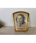 Vintage Brass Photo Frame from the 30&#39;s Plus Instant Ancestor Newspaper ... - $29.70