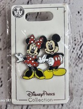 Disney Parks Mikey Minnie Pin Trading Single Post 2012 On Card in Package - £14.97 GBP