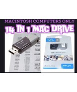 Mac 14 in 1 Bootable USB Flash Drive 128GB With Guide Installer Repair S... - $749.56 MXN
