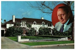 Jack Benny Residence Beverly Hills, California Postcard - £5.88 GBP