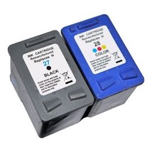 PREMIUMink for - HP 27 Black and HP 28 Tri-Color Rem. Ink Cartridge Co - £29.39 GBP