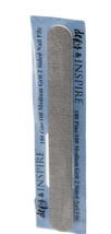 Nail FIle Defy &amp; Inspire 180 Fine/100 Medium Grit 2 Sided Nail File Gray - £1.00 GBP