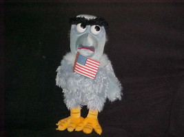 12&quot; Muppet Vision 3D Sam Eagle Bean Bag Plush Toy With Tags By Jim Henson - $399.99