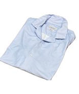 Porter &amp; Ash Mens Light Blue Kinetic Stretch Short Sleeve Button Down Po... - $21.78