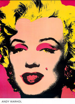Framed canvas art print giclée Marilyn Monroe by Andy Warhol - £31.28 GBP+