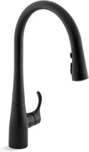 Kohler 596-BL Simplice 3-Spray Kitchen Faucet - Matte Black - FREE Shipping! - £156.39 GBP