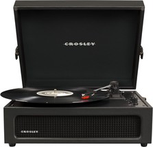 Crosley Cr8017B-Bk Voyager Vintage Portable Vinyl Record, In Speakers, B... - £59.95 GBP