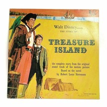 Walt Disney Treasure Island Vinyl Record Story Soundtrack Vintage 1964 M... - $9.99
