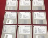 VTG Microsoft Excel For Windows on 9 3.5&quot; Floppy Disks 1993 Software 28555P - £19.46 GBP