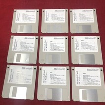 VTG Microsoft Excel For Windows on 9 3.5&quot; Floppy Disks 1993 Software 28555P - £19.43 GBP