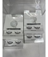 (4) Ardell Magnetic 110 False Lash Black Natural Look 4 Pairs Lash Only - £10.37 GBP