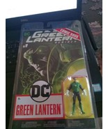 Dc Green Lantern Rebirth Comic Book  And Action Figure - £10.86 GBP