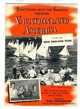 Sightseeing with Swayzes Vacationland America New England Tour Fram Oil ... - £9.41 GBP