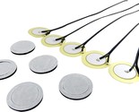 Five Prewired 35Mm Piezo Discs From Goedrum In A Pack With Double-Sided ... - $33.98