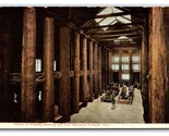 Forestry Building Interior Fish Hatchery Portland OR UNP DB Postcard W10 - $4.90