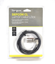 Targus Defcon CL Notebook Laptop PC Desktop Combo Cable Lock Security PA410U New - £13.41 GBP