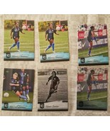2021 Parkside NWSL Gotham FC Cards Lot (6) inc foil Dorsey, B&amp;W Baxter, ... - £4.66 GBP
