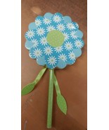 Hallmark Self stick Notes Blue Paper Flower with pencil 80 sheets notes - £5.82 GBP