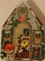 M&amp;M &#39;s Limited Edition Ye Old Inn Christmas Tin Canister 2002 - £5.42 GBP