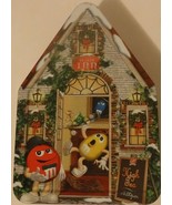 M&amp;M &#39;s Limited Edition Ye Old Inn Christmas Tin Canister 2002 - $6.79