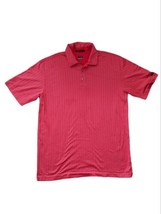 Nike Tiger Woods Collection Polo Golf Shirt Mens XL Red Short Sleeve  - $21.85