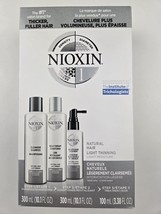 Nioxin System 1 Kit 1 for Natural Hair with Normal to Light Thinning Hair, 3 - £31.65 GBP