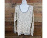 Nine West Vintage America Collection Sweater Womens Size XL Ivory TD16 - $10.83