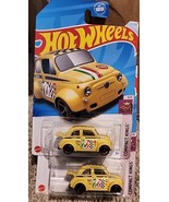 Hot Wheels &#39;60s Fiat 5000 Modificado Compact Kings Series Lot Of 2 - $187.38 MXN