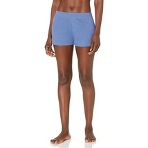 PJ Salvage Womens Pajama Borrowed from the Boys Jersey Lounge Shorts Blue S - £15.09 GBP
