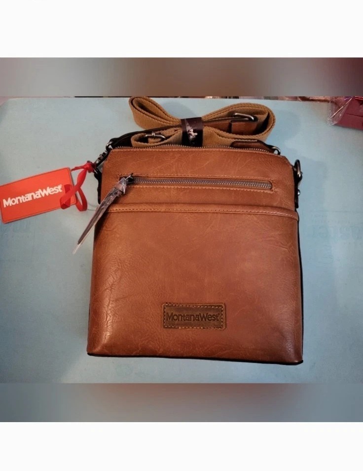 New Montana West Brown Crossbody Purse - $45.00
