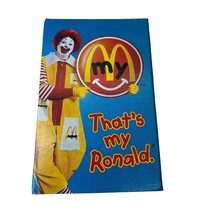 1997 McDonald&#39;s &quot;That&#39;s My Ronald&quot; Cassette Tape (sealed in original packaging) - £6.75 GBP