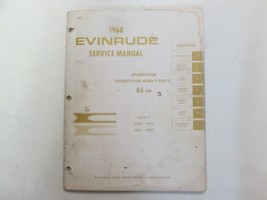 1968 Evinrude SPORTFOUR HEAVY DUTY 65 HP Service Shop Repair Manual OEM 68 - $9.91