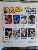 Uncut sheet of marvel X-men stamps from the late 90&#39;s - $89.00