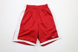 Nike Mens Small Travis Scott Mini Swoosh Color Block Gym Basketball Shorts Red - £27.18 GBP