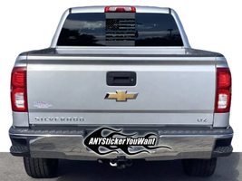 AnyStickerYouWant - Rear Middle Window American Flag Fits Chevy Silverad... - $14.99