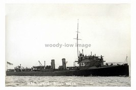 nav0041 - Royal Navy Torpedo Boat No 13 - photograph 6x4 - £2.20 GBP