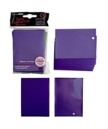 Card Protector Sleeves Ultra Pro Lot Of 85 Purple Green 66mmx91mm Standa... - $19.99