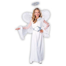 Feathered Fashions Child&#39;s Snow Angel Costume, Large - £66.14 GBP