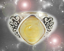 HAUNTED RING MASTER WITCH FINDING NEW LUCK AND FORTUNE SECRET OOAK MAGICK  image 2