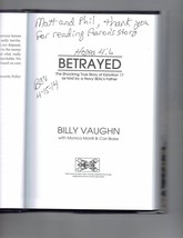 Betrayed By Billy Vaughn Signed - £37.75 GBP