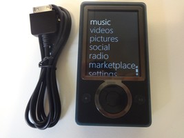 Microsoft Zune Black Cu St Om 80GB...NEW Battery... - $179.99