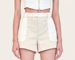Jonathan Simkhai Lourie Cotton Short Ivory Multi - $278.00