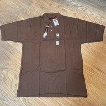 Brown Polo Shirt Size XL Mens Ringo Sport NEW With Tags - £10.54 GBP